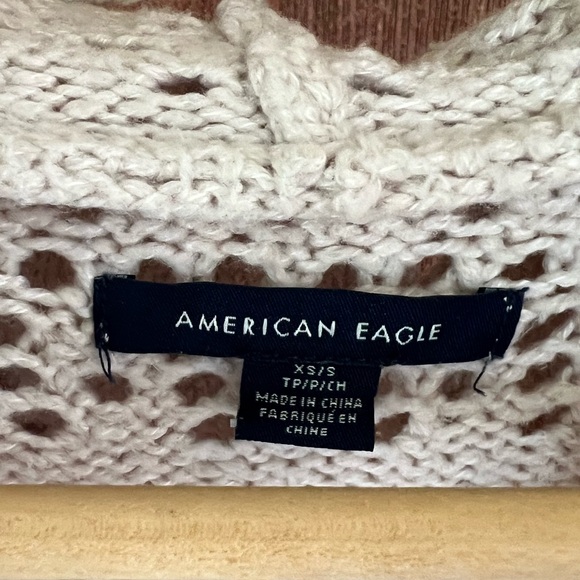 AE crochet hooded cardigan - Picture 2 of 8